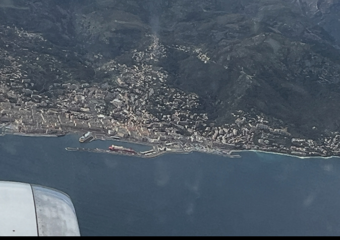 La photo du jour : Bastia vu du ciel La photo du jour : Bastia vu du ciel