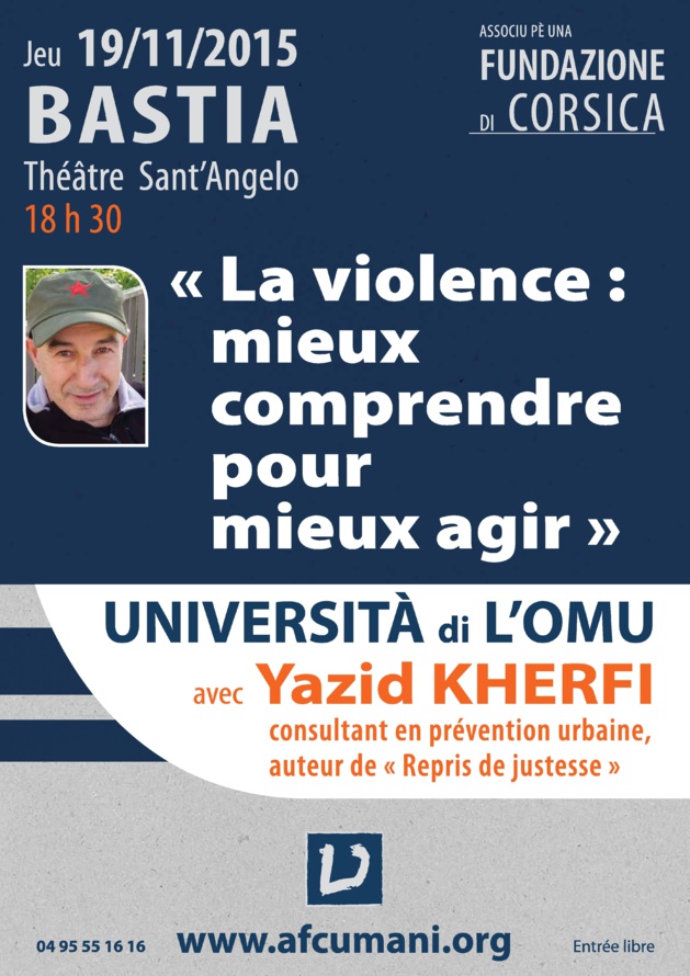 L'ancien braqueur Yazid Kherfi invité par l’Afc-Umani : « La parole est plus forte que la violence »
