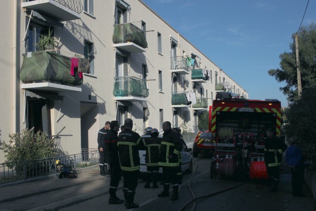 Incendie dans un appartement à Calvi : Une personne incommodée Incendie dans un appartement à Calvi : Une personne incommodée