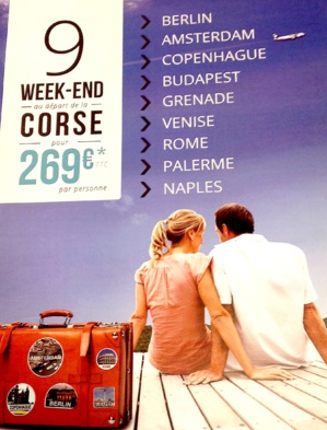 Air Corsica : Des ailes hivernales vers les capitales européennes Air Corsica : Des ailes hivernales vers les capitales européennes