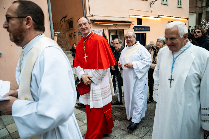 EN IMAGES - A Bastia, l’ouverture de l'Année Sainte rassemble une foule de fidèles EN IMAGES - A Bastia, l’ouverture de l'Année Sainte rassemble une foule de fidèles