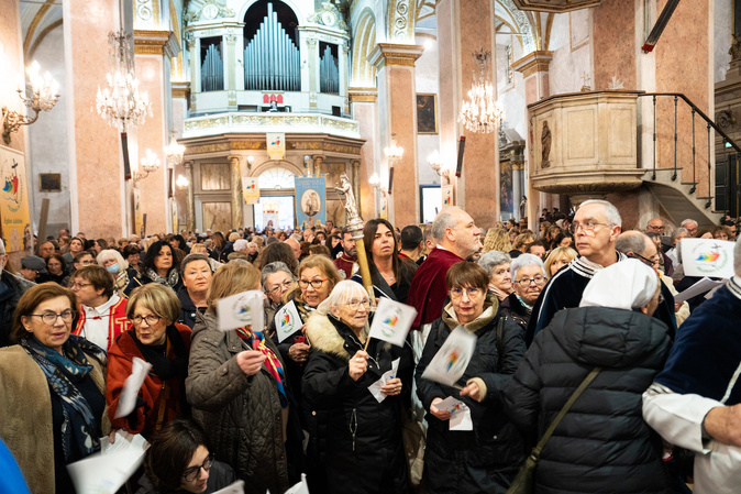 EN IMAGES - A Bastia, l’ouverture de l'Année Sainte rassemble une foule de fidèles EN IMAGES - A Bastia, l’ouverture de l'Année Sainte rassemble une foule de fidèles
