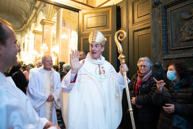 EN IMAGES - A Bastia, l’ouverture de l'Année Sainte rassemble une foule de fidèles EN IMAGES - A Bastia, l’ouverture de l'Année Sainte rassemble une foule de fidèles