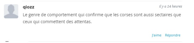 Marseillaise à Furiani : Déferlement de haine sur internet envers "les Corses" Marseillaise à Furiani : Déferlement de haine sur internet envers "les Corses"