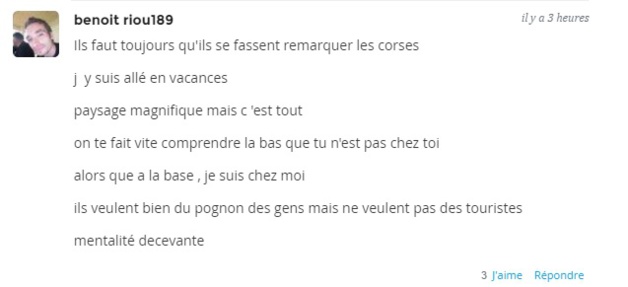 Marseillaise à Furiani : Déferlement de haine sur internet envers "les Corses" Marseillaise à Furiani : Déferlement de haine sur internet envers "les Corses"