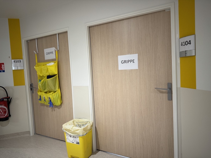 Pour faire face à l’épidémie de grippe, l’hôpital d’Ajaccio a créé une unité virale Pour faire face à l’épidémie de grippe, l’hôpital d’Ajaccio a créé une unité virale