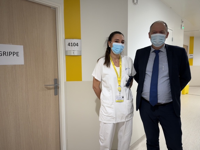 Pour faire face à l’épidémie de grippe, l’hôpital d’Ajaccio a créé une unité virale Pour faire face à l’épidémie de grippe, l’hôpital d’Ajaccio a créé une unité virale