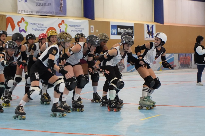 Roller Derby : le club bastiacciu des Châtaignes s’arrache à Montpellier Roller Derby : le club bastiacciu des Châtaignes s’arrache à Montpellier