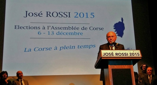 Meeting de José Rossi au palais des congrès :  "Notre île a perdu le chemin de la croissance…"