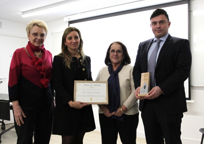 Prix de thèse « Dall’Ava Santucci-Moretti » : Le Dr Francesca Ferrandi honorée par ses pairs Prix de thèse « Dall’Ava Santucci-Moretti » : Le Dr Francesca Ferrandi honorée par ses pairs