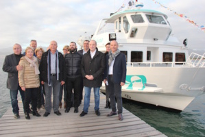 Inauguration de la navette maritime par les élus mardi 1er décembre