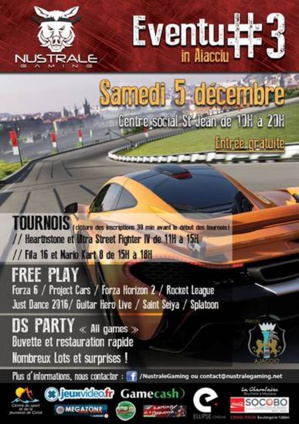 Ajaccio : Journée "Gaming" au Centre Social Saint-Jean Ajaccio : Journée "Gaming" au Centre Social Saint-Jean