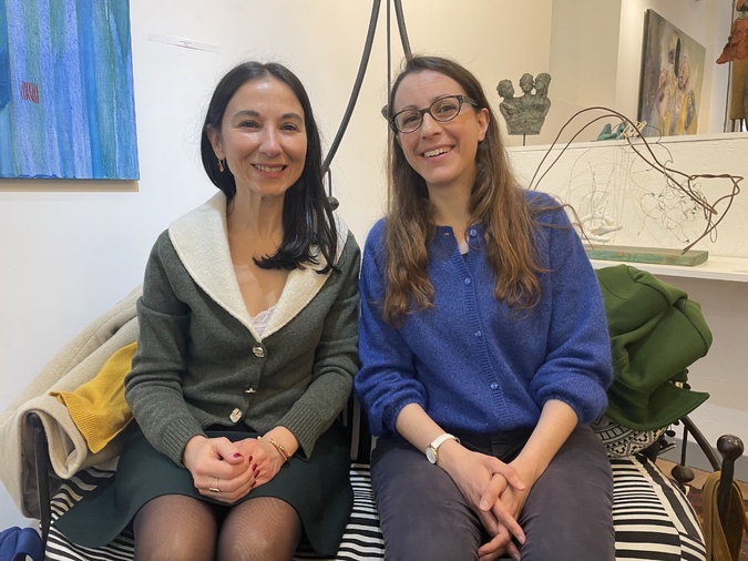 Marie-Alexandra Colombani, présidente de la Dante et Chloé Huvet. Marie-Alexandra Colombani, présidente de la Dante et Chloé Huvet.