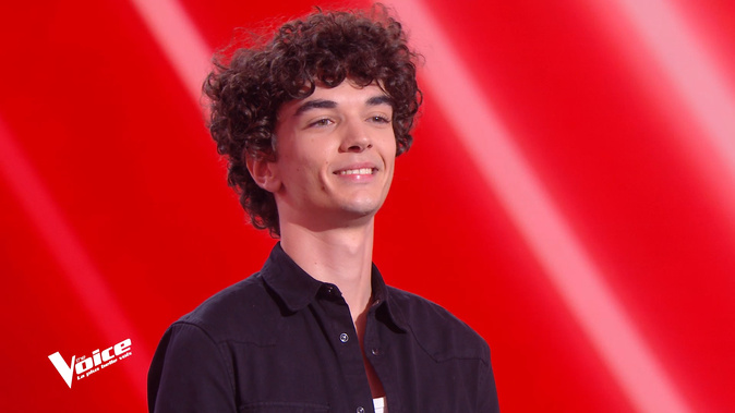 Gianni lors de son passage et le CP The Voice. . Crédit photo TF1 Gianni lors de son passage et le CP The Voice. . Crédit photo TF1