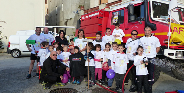 Les Sapeurs-Pompiers de Cervioni ont dressé leur bilan du Téléthon 2015