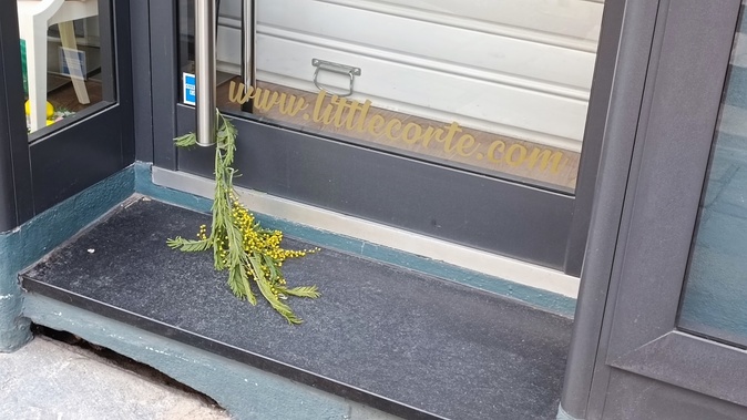 Corte endeuillée après la mort de Chloé Corte endeuillée après la mort de Chloé