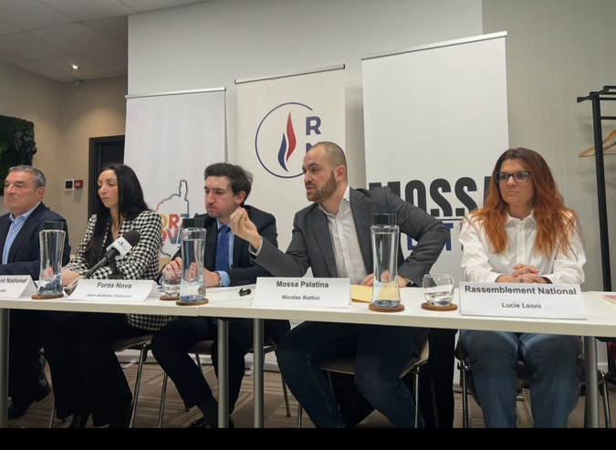 Rassemblement National, Forza Nova et Mossa Palatina : front commun contre l'emprise mafieuse en Corse Rassemblement National, Forza Nova et Mossa Palatina : front commun contre l'emprise mafieuse en Corse