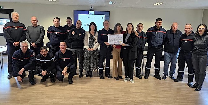 Pompiers de Haute-Corse : une collecte de 20 401,60€ pour le Téléthon Pompiers de Haute-Corse : une collecte de 20 401,60€ pour le Téléthon