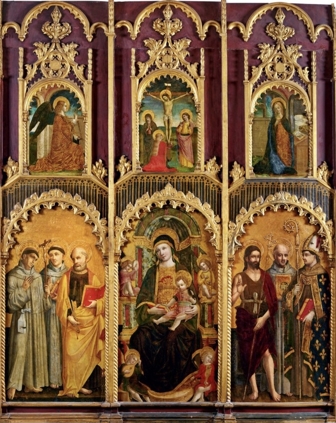 Le retable de Corbara de retour en Corse après plus de deux siècles d’exil Le retable de Corbara de retour en Corse après plus de deux siècles d’exil