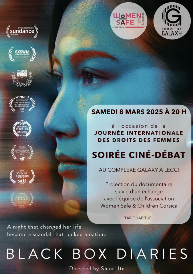 À Lecci, un ciné-débat autour de Black Box Diaries pour la Journée des droits des femmes À Lecci, un ciné-débat autour de Black Box Diaries pour la Journée des droits des femmes