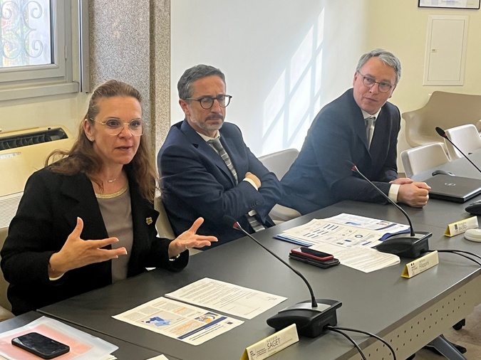 Vannina Saget, Jérôme Filippini et Antonin Bretel Vannina Saget, Jérôme Filippini et Antonin Bretel