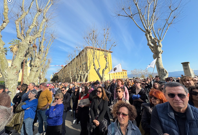 Manifestation anti-mafia à Ajaccio : suivez notre direct Manifestation anti-mafia à Ajaccio : suivez notre direct