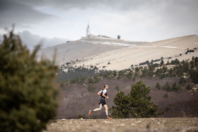 Xavier Bartoli a terminé 5e du trail du Mont Ventoux (photo Mickaël Mussard) Xavier Bartoli a terminé 5e du trail du Mont Ventoux (photo Mickaël Mussard)