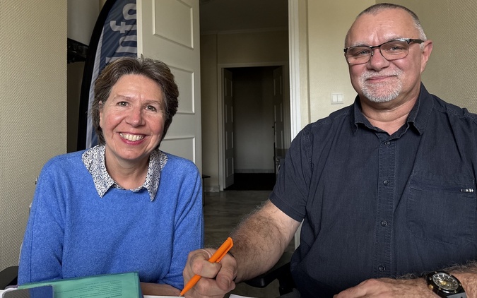 Bénédicte Nierat et Laurent Wilmouth Bénédicte Nierat et Laurent Wilmouth