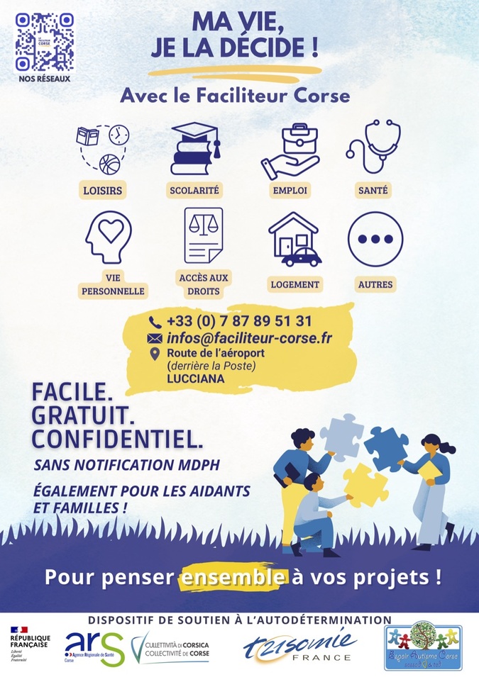 En Corse, des "faciliteurs" pour accompagner les personnes en situation de handicap dans leurs choix de vie En Corse, des "faciliteurs" pour accompagner les personnes en situation de handicap dans leurs choix de vie