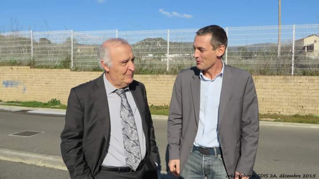 Agression des Jardins de l'Empereur : Les élus reçus à la caserne des pompiers d'Ajaccio Agression des Jardins de l'Empereur : Les élus reçus à la caserne des pompiers d'Ajaccio