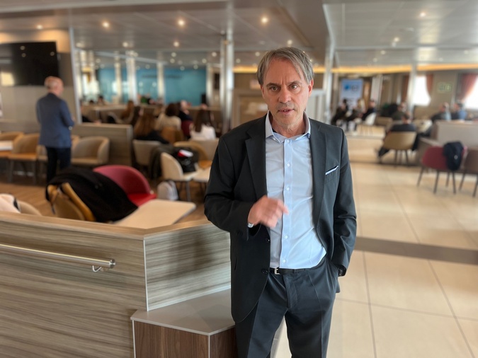 Christian Cristofari, vice-président de l'Université de Corse en charge du développement durable. Christian Cristofari, vice-président de l'Université de Corse en charge du développement durable.