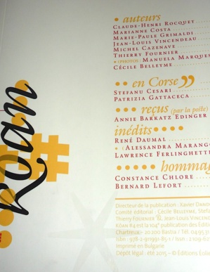 Bastia : Xavier Dandoy de Casabianca et les Editions Eoliennes au service du beau livre et de la bonne littérature Bastia : Xavier Dandoy de Casabianca et les Editions Eoliennes au service du beau livre et de la bonne littérature