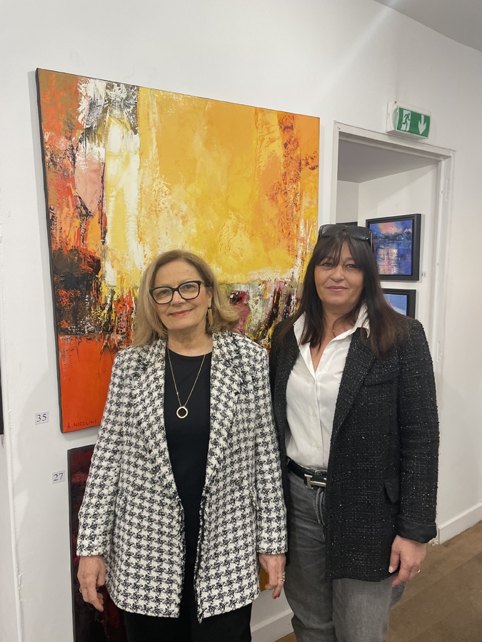 Antoinette Nicolini et Corinne Leccia proposent une expo toute en couleurs Antoinette Nicolini et Corinne Leccia proposent une expo toute en couleurs