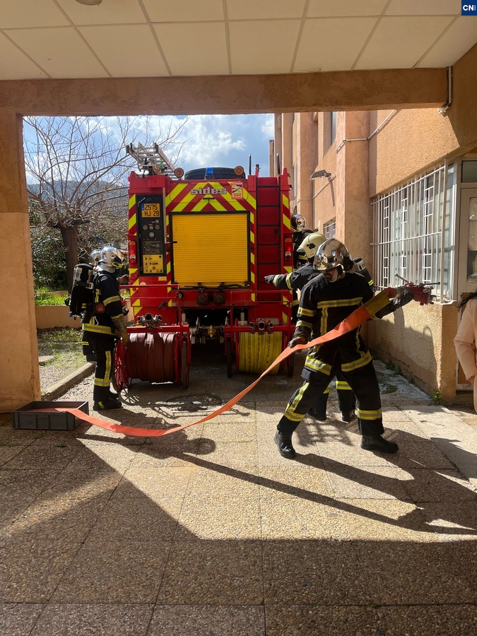 Le lycée de Balagne transformé en caserne le temps d’un jour Le lycée de Balagne transformé en caserne le temps d’un jour