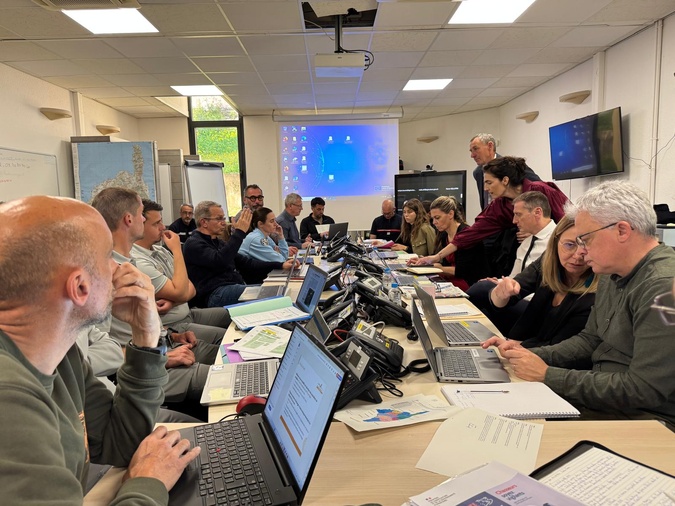 Un exercice de gestion de crise a eu lieu ce jeudi Un exercice de gestion de crise a eu lieu ce jeudi