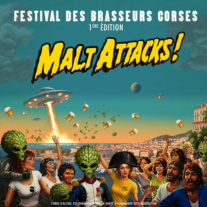 « Malt Attacks » : le premier festival des bières corses débarque à Ajaccio « Malt Attacks » : le premier festival des bières corses débarque à Ajaccio