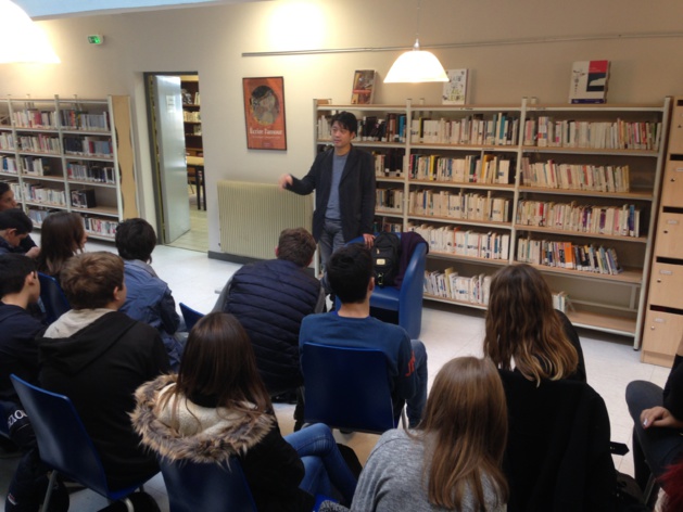 Bastia : L’auteur de BD, Jung, à la rencontre des lycéens Bastia : L’auteur de BD, Jung, à la rencontre des lycéens