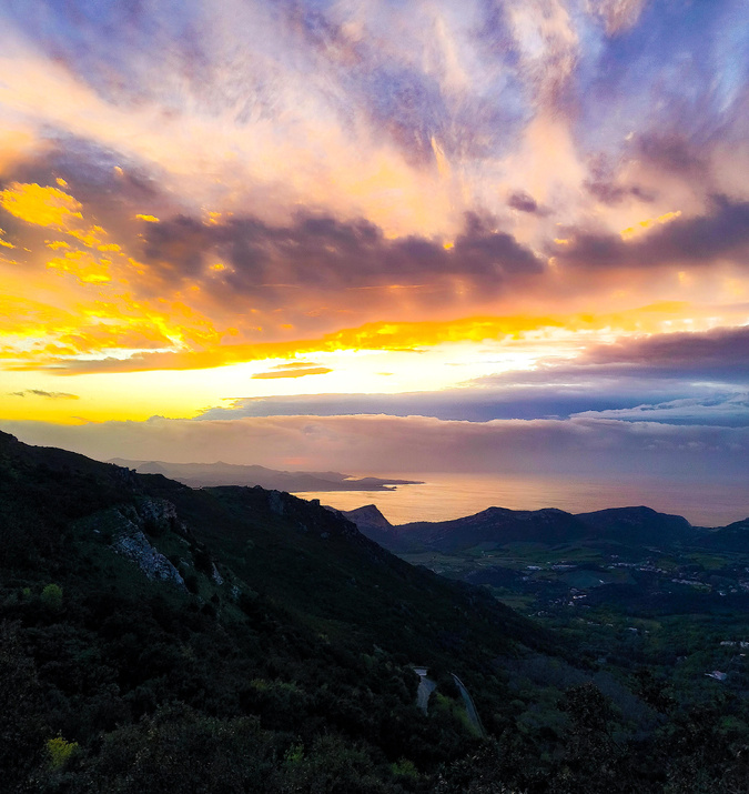 A màghjina : U sole si n'hè va A màghjina : U sole si n'hè va