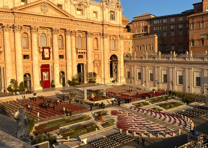 Les funérailles du pape auront lieu samedi au Vatican Les funérailles du pape auront lieu samedi au Vatican