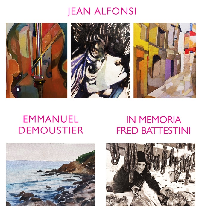 Trois regards, une même galerie : Alfonsi, Battestini et Demoustier à Bastia Trois regards, une même galerie : Alfonsi, Battestini et Demoustier à Bastia