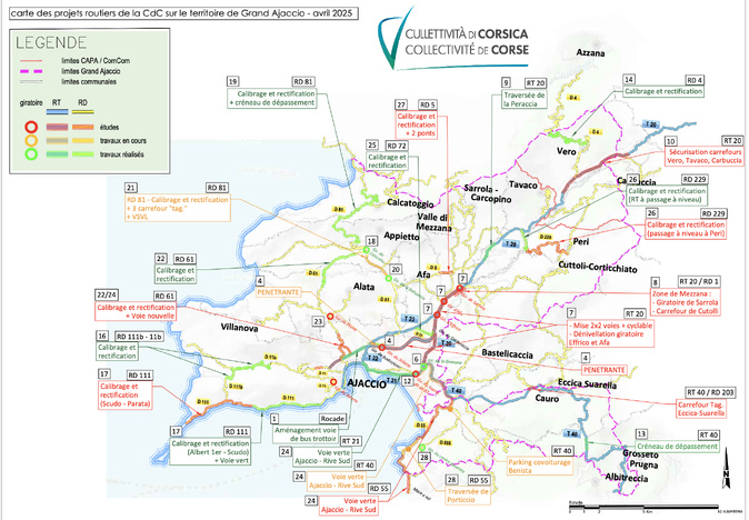 Mise au point du Conseil Exécutif de Corse : « Nous traitons le Grand Ajaccio avec équité » Mise au point du Conseil Exécutif de Corse : « Nous traitons le Grand Ajaccio avec équité »