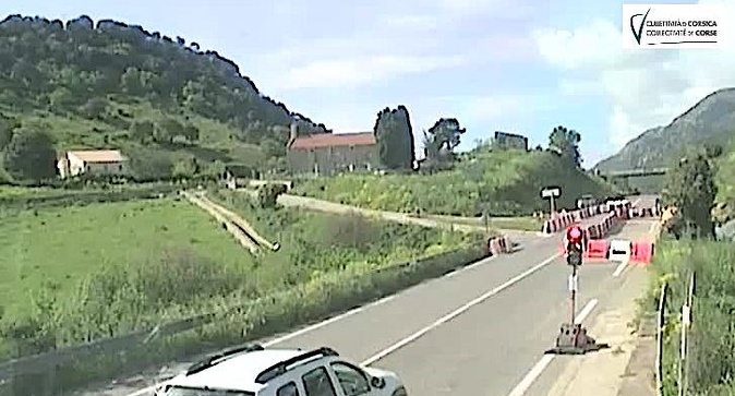 Pietralba : circulation perturbée sur la route territoriale Pietralba : circulation perturbée sur la route territoriale