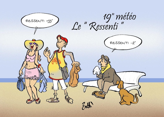 Le dessin de Battì : le temps qu'il fait Le dessin de Battì : le temps qu'il fait