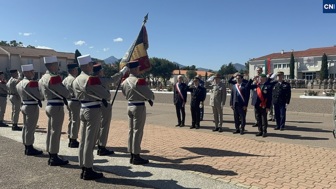 À Calvi, la Légion étrangère commémore Camerone et reçoit un sabre chargé d’histoire À Calvi, la Légion étrangère commémore Camerone et reçoit un sabre chargé d’histoire