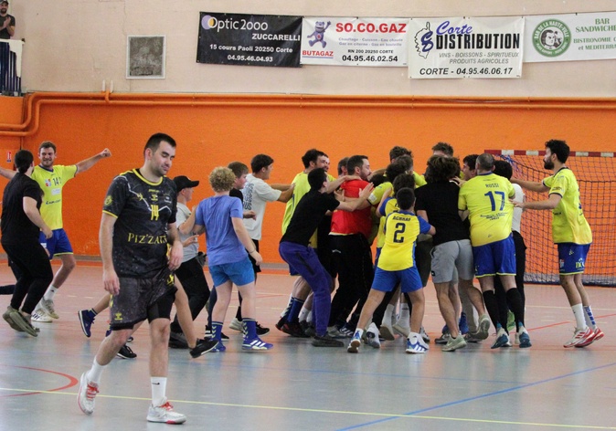 Victorieux de Villeneuve-Loubet, le HB Corte fait un grand pas vers le maintien Victorieux de Villeneuve-Loubet, le HB Corte fait un grand pas vers le maintien