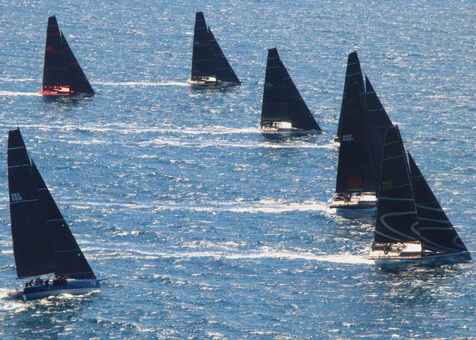 Voile - Régate d'entraînement pour la Swan Bonifacio Voile - Régate d'entraînement pour la Swan Bonifacio