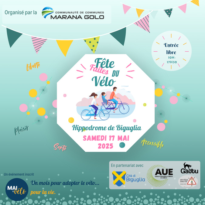 À Biguglia, la Communauté de Communes Marana Golo célèbre le vélo et la transition écologique À Biguglia, la Communauté de Communes Marana Golo célèbre le vélo et la transition écologique