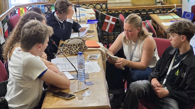 A Ajaccio, des lycéens corses, belges et néerlandais plongent dans les rouages du Parlement européen A Ajaccio, des lycéens corses, belges et néerlandais plongent dans les rouages du Parlement européen
