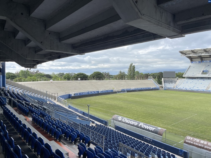 Stade Armand-Cesari : la tribune ouest rouvre en août, la métamorphose se poursuit Stade Armand-Cesari : la tribune ouest rouvre en août, la métamorphose se poursuit