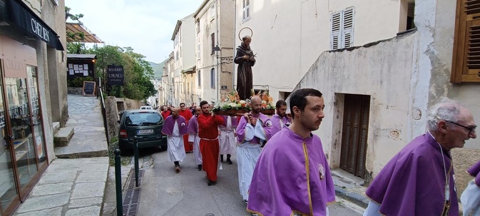 San Teofalu : Corte célèbre son saint patron avec ferveur San Teofalu : Corte célèbre son saint patron avec ferveur
